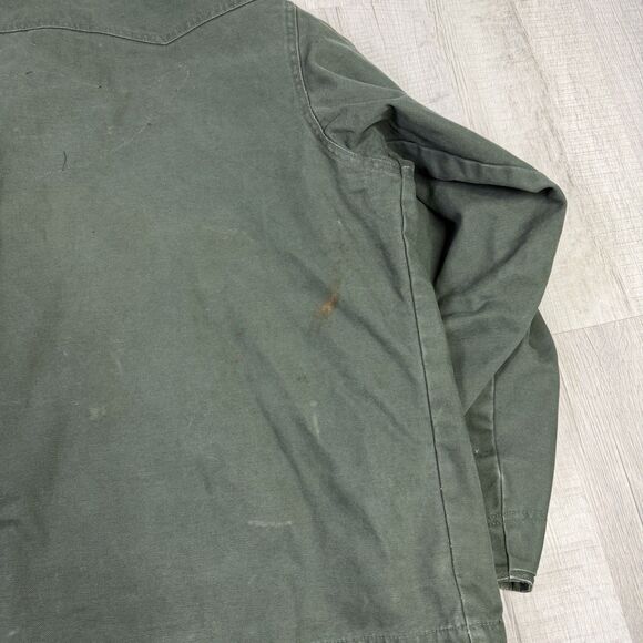 Vtg 90s Walls Western Wear Fleece Lined Jacket Cotton Coat Mens 3XL Navy Vet - Picture 12 of 12